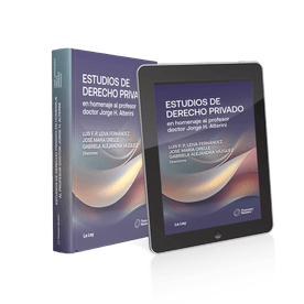 Estudios De Derecho Privado? En Homenaje Al Profesor Doctor Jorge H. Alterini-Leiva Fernández, Luis F ?- Ebook + Papel - 2024