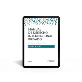 Manual De Derecho Internacional Privado