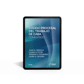 Código Procesal Del Trabajo De CABA Comentado