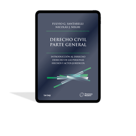 Derecho Civil. Parte General​